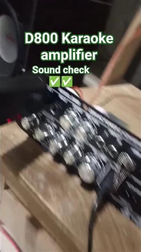 D800 amplifier sound check ✅✅