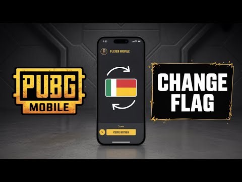 How To Change Flag In PUBG