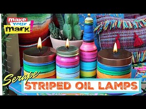 HOW to Make an Oil Lamp - Jar Upcycle