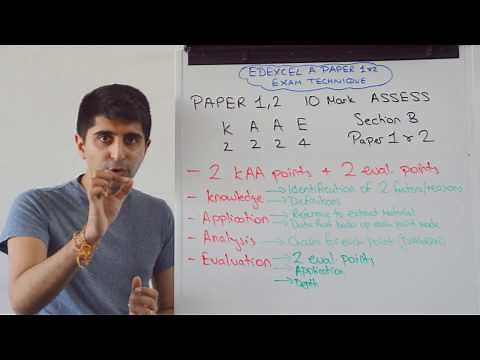 10 Marker - Paper 1 & 2 - Edexcel A Level Economics