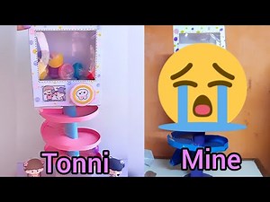 Recreating Tonni Art and Craft vending machine / DIY paper vending machine / @Tonniartandcraft