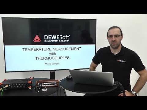 What is thermocouple and how it works | DewesoftX setup and comparison of KRYPTON-TH and SIRIUS-STG