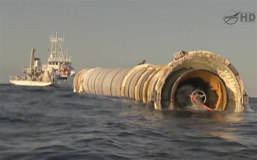 【STS-133】回收航天飞机固体火箭助推器（SRB）