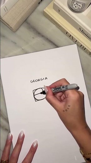 How to align custom name logos with the natural curves of the body. #shorts #bodyart