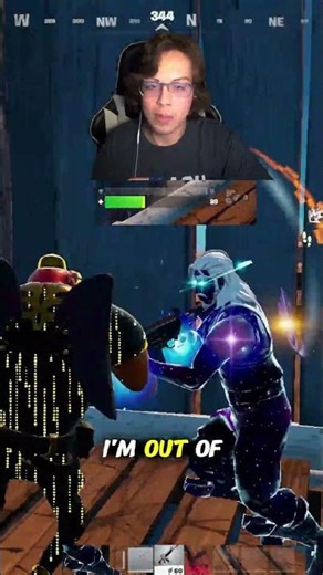 i encountered a galaxy skin in fortnite!