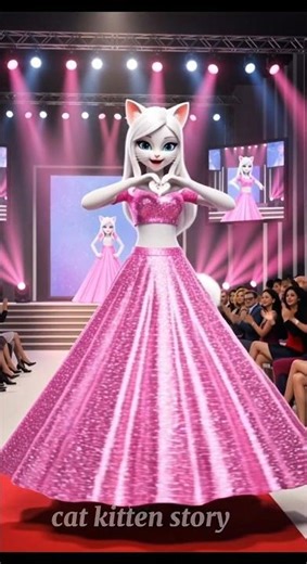 “From Tears to Triumph — The Sphinx Cat Wins the Fashion Trophy!”🐾👗#cat #shorts