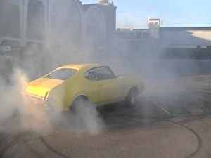 1969 Oldsmobile 442 Olds Burnout