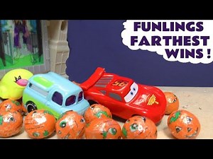 Funlings Farthest Wins Toy Car Racing Story
