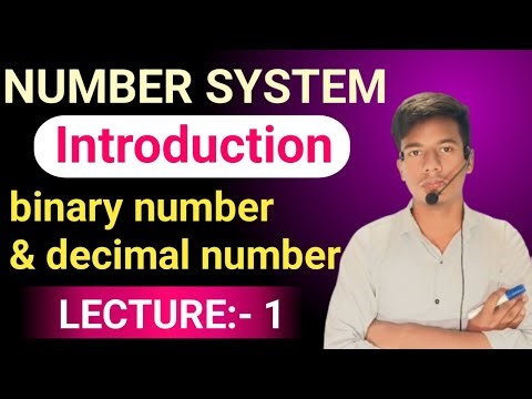 Number system 🔥🔥 Topic:- binary number & decimal number 🔥🔥 By :- Abhishek sir