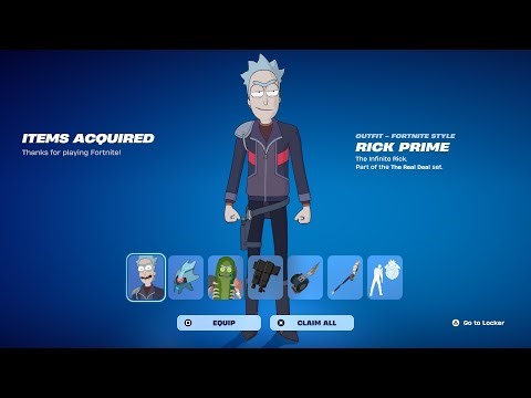How To Get Rick Prime Skin For FREE! (Fortnite)