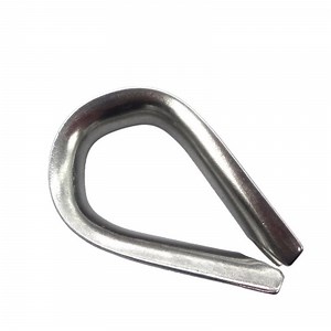 [Hot Item] Stainless Steel 304 Thimble for Wire Rope Cable Thimbles Rigging