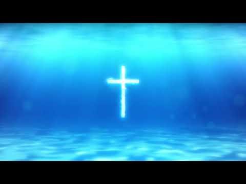 7 Minute Underwater Cross Reflection || Baptism & Devotion Loop Background