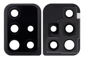 Camera Lens Glass with Frame for Samsung Galaxy A51 Black