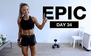 【Caroline Girvan】EPIC：第34天1小时哑铃全身塑形