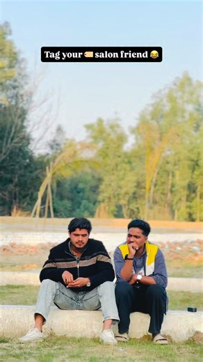Sameer on Instagram: "Wait for end 😂 @little__samerr #saloon #reels #instagram #funnyreels #comedy"