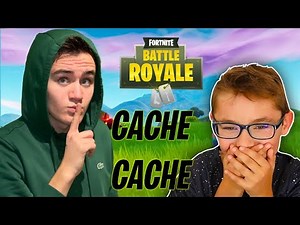CACHE CACHE FORTNITE AVEC SWAN !!!