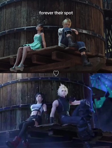 Final Fantasy 7 Remake: Cloud Strife & Tifa Lockhart Edit TikTok