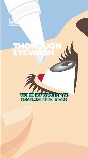 What do you do if you get oil in your eyes? | Health Tips | YouTube
