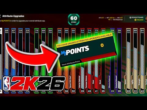 NBA 2K26 - How To Upgrade Attributes In MyCareer (XSX/PS5)