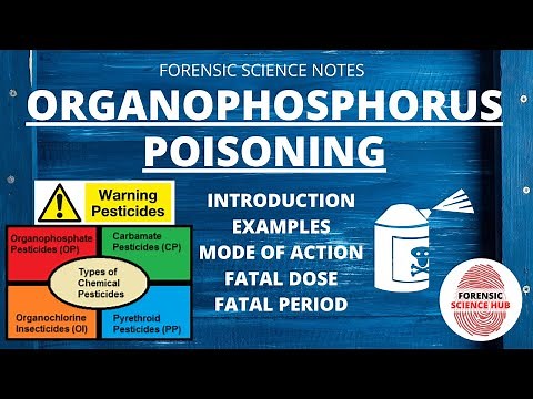 Organophosphorus poisoning | Insecticide action | Types of insecticide
