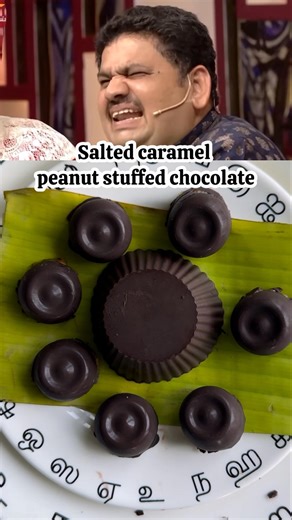 😱🍫Homemade snickers🍫Caramel peanut stuffed chocolate🔥Cook with comali recipes #shorts #cwc