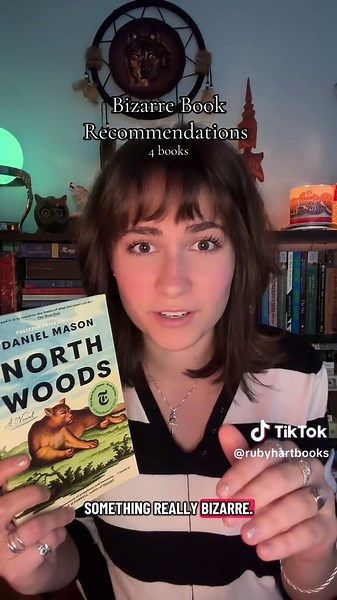 Weird girl book recommendations 📚 Books Mentioned: North Woods Daniel Mason, The Wall and other stories Jean-Paul Sartre, Drive Your Plow Over the Bones of the Dead Olga Tokarczuk, When I Sing Mountains Dance Irene Solá #booktok #litfic #literaryfiction #bookrecommendations #bookrecs