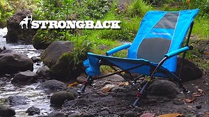 Watch STRONGBACK Beach Chairs - Low Gravity Portable Recliner on Amazon Live