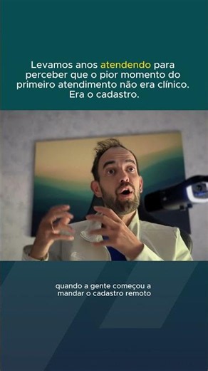 Primeira impressão só acontece uma vez.