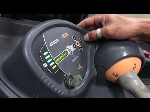 Crown RC5500 series How to Increase / decrease speed