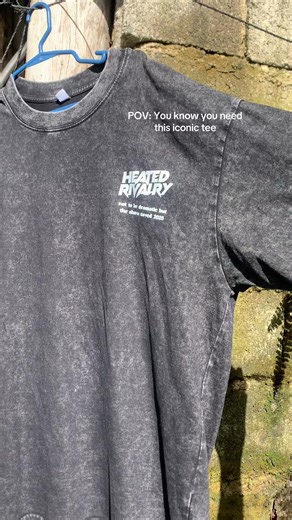 Iconic Tee from the Famous Heated Rivalry Movie