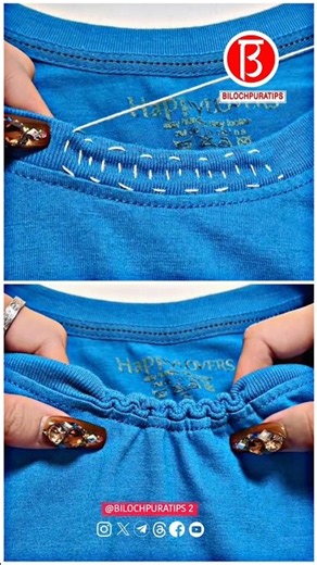 Here’s a simple and stylish way to fix a neckline that’s too wide