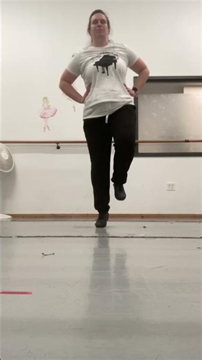 Military time step as a beginner #tapdance