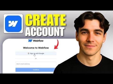 How To Create A Webflow Account (Tutorial 2026)