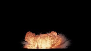 Giant Explosion burst burn explosion background
