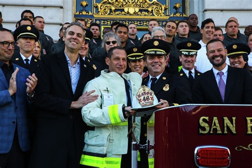 San Francisco firefighters get new gear free of cancer-causing chemicals