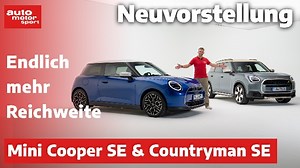 Neuvorstellung: Mini Cooper C und S mit Verbrennerantrieben