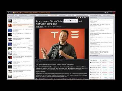 Using XENITH Real-Time Market Data and News