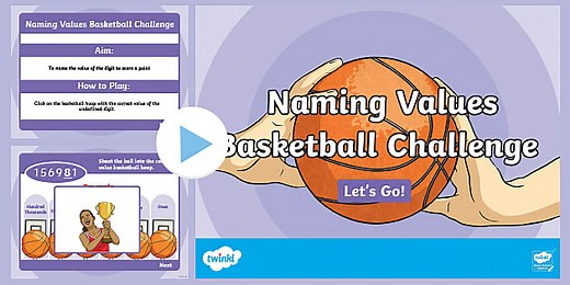 Naming Values Basketball Challenge