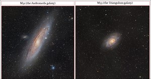 Astronomers Refine Distances to our Closest Spiral-Galaxy Neighbors