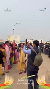 A powerful moment in Balasore as the Modicare Parivar gathers in large numbers to meet @samirmodi | Modicare India