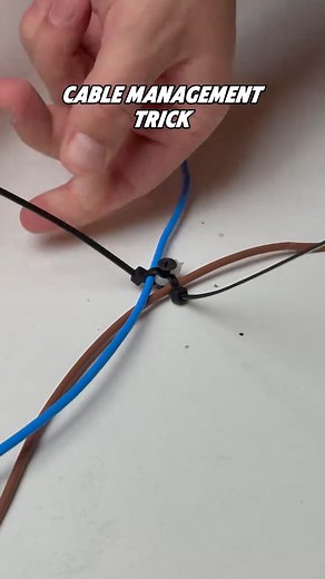 CABLE MANAGEMENT TRICK #easycabletrick #SmartHack #diyhack #CableHack #easygluemeltdiy #BalloonTrick #creativeideas #oldschoolhack #viralreelschallenge #goviral #usa #usareels | PixelCraft Studios