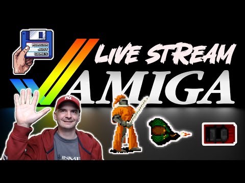Amiga Live Stream - Moonstone / Alien Breed / Supercars 2 / Llamatron / Megaball / Paperboy + More