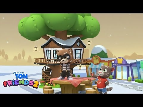 🌳😱 Rakoonz Secret Tree House REVEAL! 🔥 New Update Shock in My Talking Tom Friends 2 | Game Stories