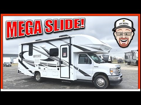 Small Driver with HUGE Interior!! 2022 Odyssey 24B Class C Motorhome by Entegra Coach