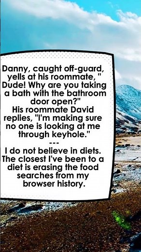 Why are you taking a bath with the bathroom door open?