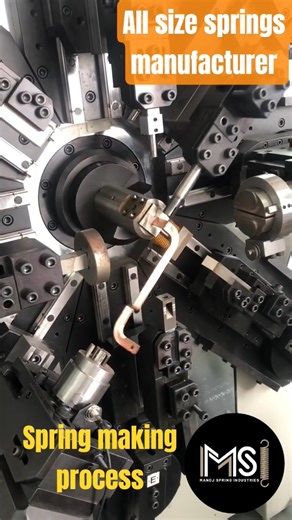 manufacturing #viral #industrial #spring #factory #manufacturing #reels #shorts #cncmachine