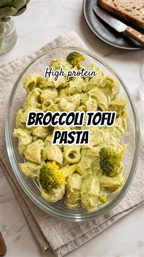 High Protein Broccoli Pasta#kidsnutrition #gymdiet #healthypastarecipe#broccolirecipe #tofurecipe