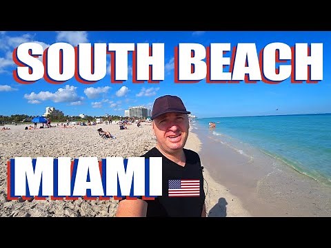 Miami Beach Florida Walking Tour: What Is South Beach Like In December 2020?