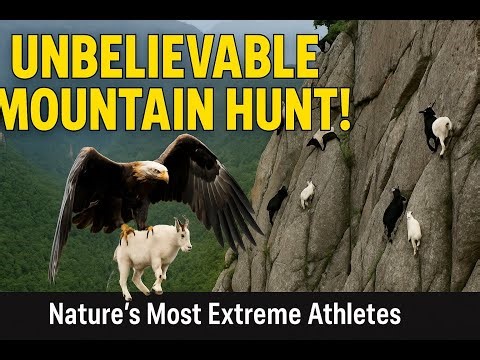 High Altitude Survival: Mountain Goats Fighting for Life
