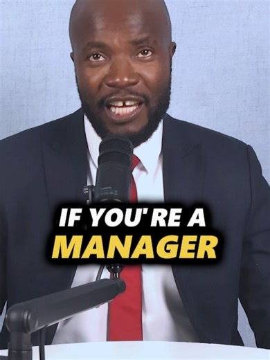 If you’re the CEO, still approving invoices, chasing staff, fixing customer complaints and bringing money to managers… sorry, you don’t have managers you have spectators. A real manager covers the boss so the boss can focus on growth, not daily fires. In many African businesses, managers wait for instructions like kombi passengers. Leadership is responsibility, not a title. Podcast: Why Most Managers Are Useless: The CEO Is Doing Their Job Watch here: https://youtu.be/r3EzOaSF-1k #Thecharteredve